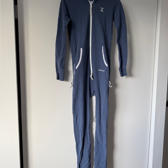OnePiece Blue Onesie Jumpsuit - Picture 1 of 6